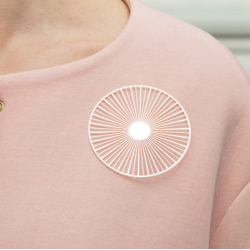 Broche med magnet - Solar - stor