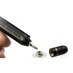 Kuglepen - Construction med vaterpas, skruetrkkere og stylus