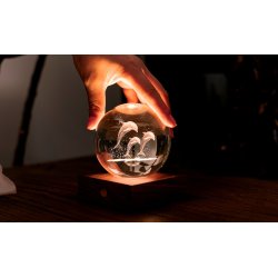 Ginko Design - Amber Crystal Light � dekorativ LED-krystal lampe