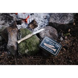 Lommekniv til fiskeren - Fisk i messing