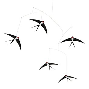 Flensted Mobiler - Fem svaler