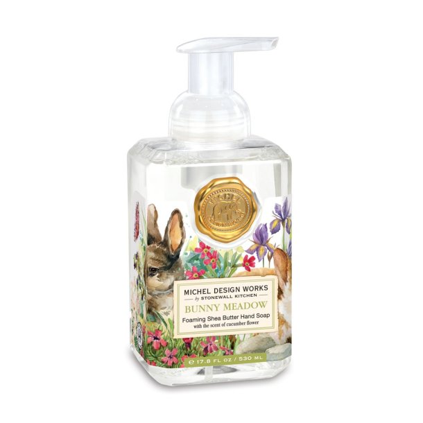 Skumhndsbe med aloe - Michel Design Works - Bunny Meadow