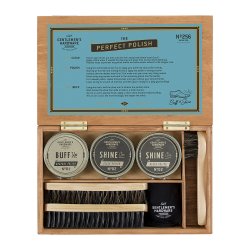 Skopudsest - Eksklusivt st i tr ske - Gentlemens Hardware