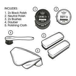 Skopudsest - Eksklusivt st i tr ske - Gentlemens Hardware