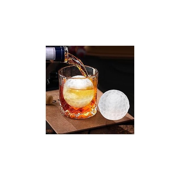 &#9971; Kikkerland Golf Ball Ice Molds  Isforme (st med 2)