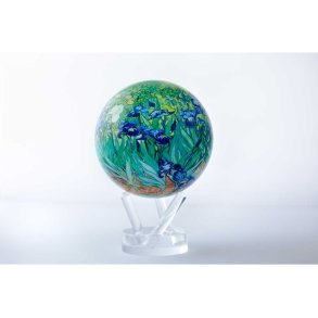 MOVA Globe - Roterende globus drevet af solceller - Van Gogh Irises