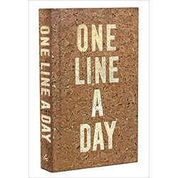 Dagbog - One line a day - Skriv en linje hver dag i fem r - KORK