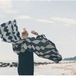 Plaid i uld - Klippan - Margaret rose