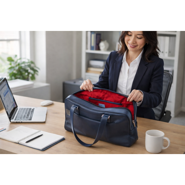 MyWalit Large Office Organiser / kontortaske | elegant og rummelig l�dertaske