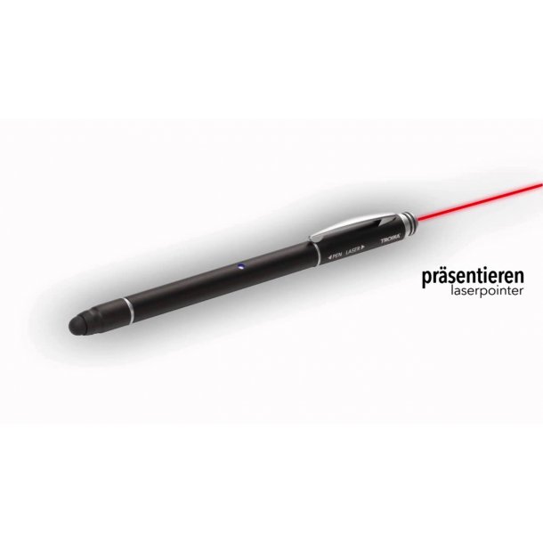 Laserpen - m/ kuglepen og touchfunktion - Scientist