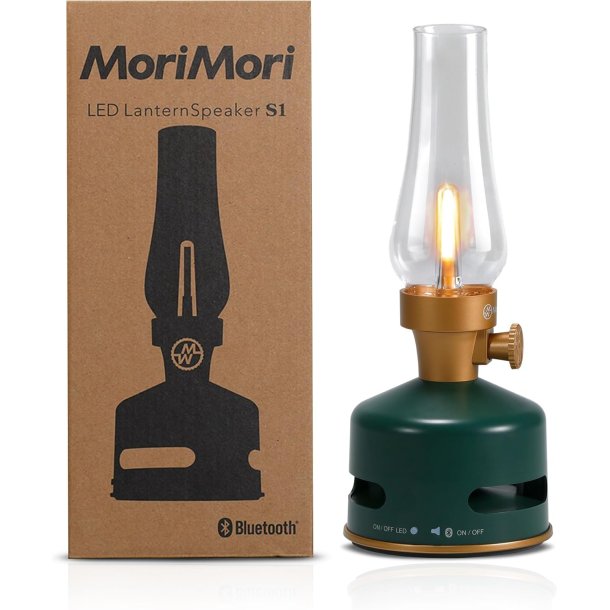 MoriMori LED Lantern Speaker - D�mpbar lanterne og bluetooth h�jttaler