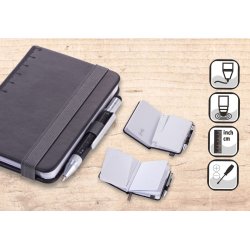 Mini notesbog med multifunktionel kuglepen - LILIPAD+LILIPUT - Troika Design