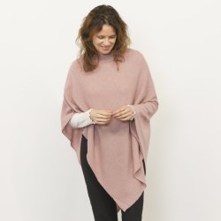 Poncho - Gorridsen - Minerva - Antique Rose