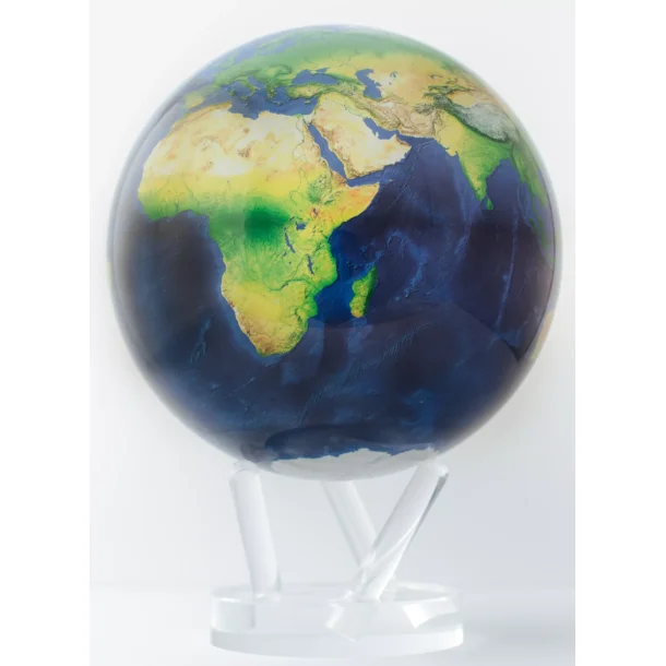 MOVA Globe - Roterende globus drevet af solceller - Jorden