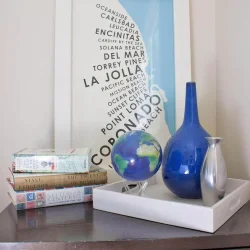 MOVA Globe - Roterende globus drevet af solceller - Jorden