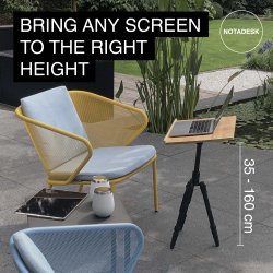  NotaDesk Elsewhere - m/justerbart stativ