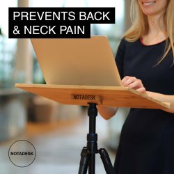  NotaDesk Elsewhere - m/justerbart stativ
