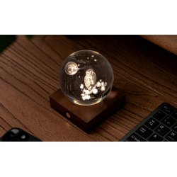 Ginko Design - Amber Crystal Light � dekorativ LED-krystal lampe