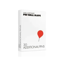 Pins til Pinworld eller opslagstavle - 30 stk rd