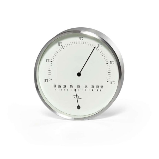 Termometer og hygrometer  i elegant og tidlst design - Tempus fra Philippi Design