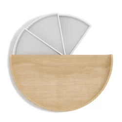 Umbra Moona opbevaringsboks &#150; Stilfuld opbevaring med drejeskuffer