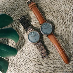 Woodme Globe � Dansk designet tr�ur med to remme