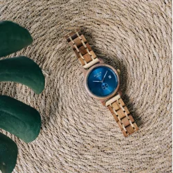 Woodme Ocean Gold � Dansk designet tr�ur med varme og eksklusivitet