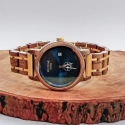 Woodme Ocean Gold � Dansk designet tr�ur med varme og eksklusivitet