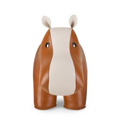 Zuny Flodhest Skammel &#150; Tan/Wheat