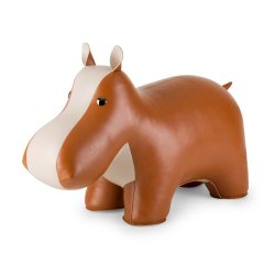 Zuny Flodhest Skammel &#150; Tan/Wheat