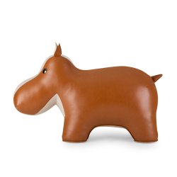 Zuny Flodhest Skammel &#150; Tan/Wheat