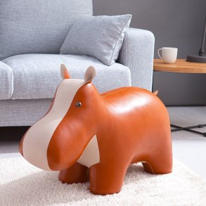 Zuny Flodhest Skammel – Tan/Wheat